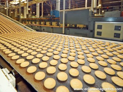 metal in food production line