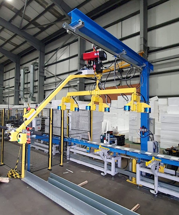 Magnetic gripper system for engineering sector