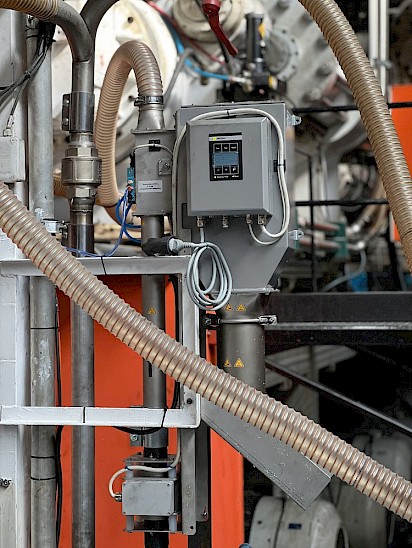 Sesotec GF Metal Detector in a factory